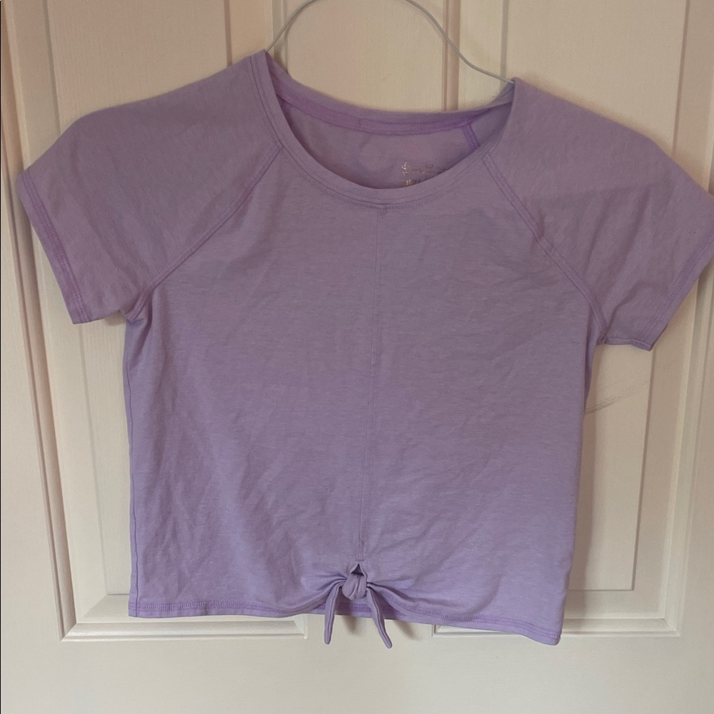 Lilly Pulitzer Lilac Short Sleeve Top
